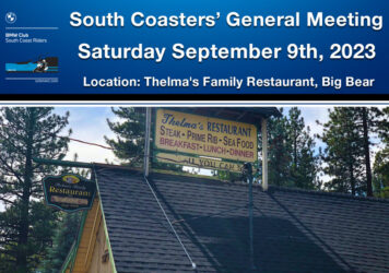 September GM at Thelma’s in Big Bear