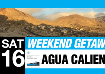 Nov 16-18: Hotsprings at Agua Caliente, Weekend Getaway